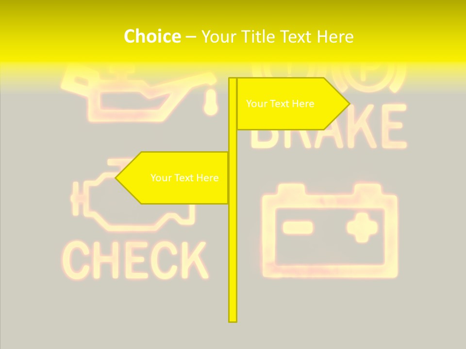 Repairing Unleaded Motor PowerPoint Template