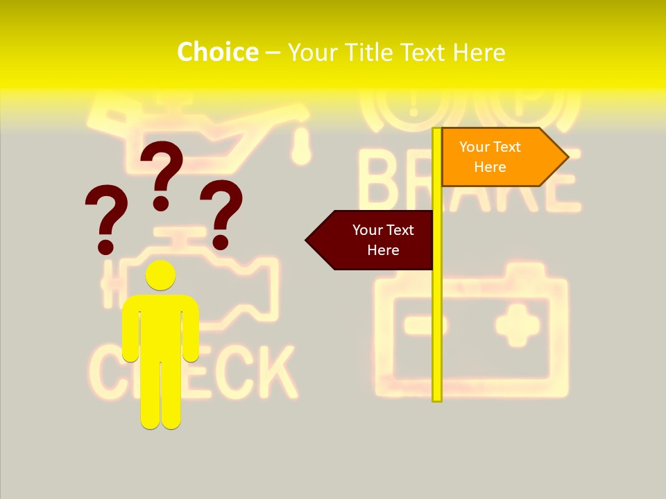 Repairing Unleaded Motor PowerPoint Template