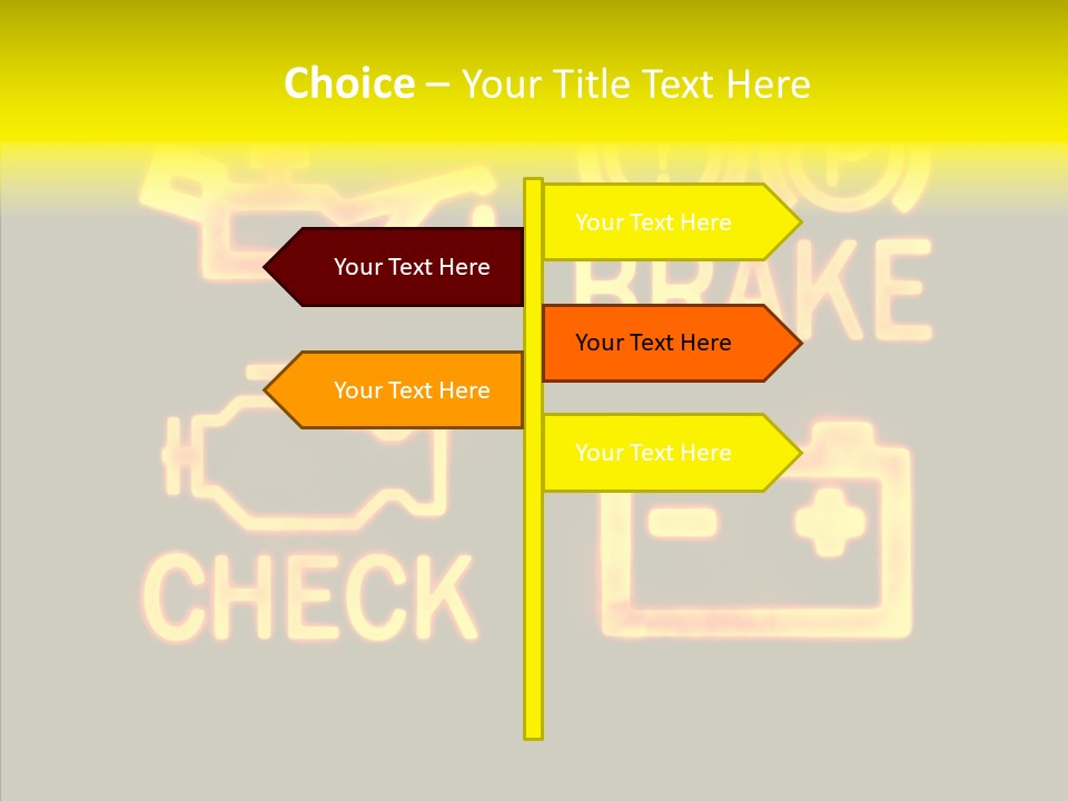 Repairing Unleaded Motor PowerPoint Template