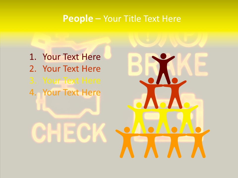 Repairing Unleaded Motor PowerPoint Template