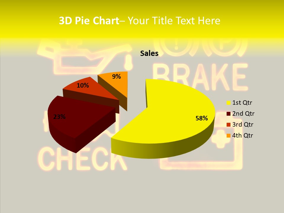 Repairing Unleaded Motor PowerPoint Template