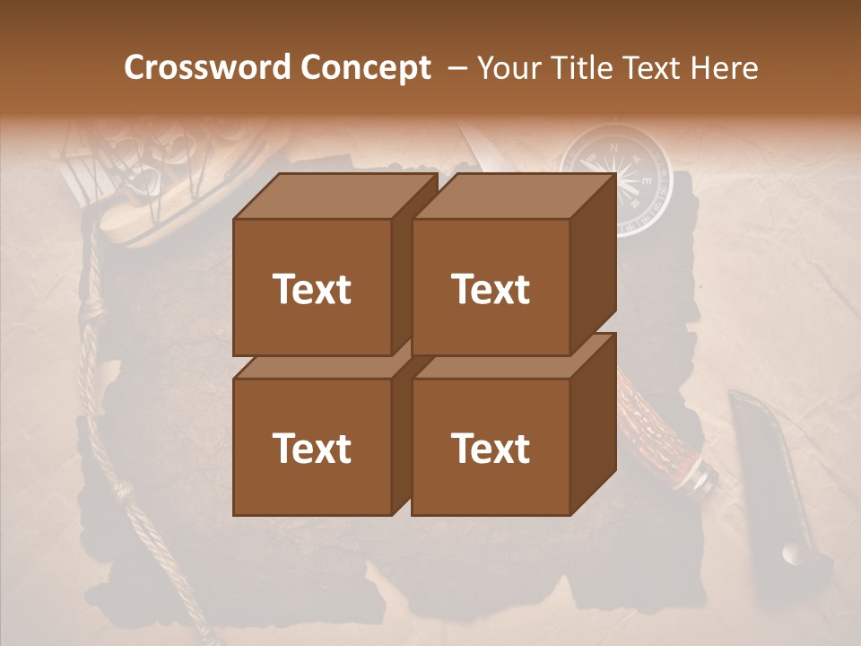 Pirate Europe Rope PowerPoint Template
