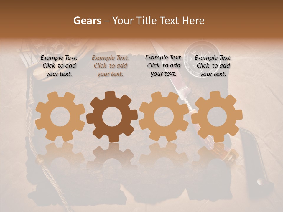 Pirate Europe Rope PowerPoint Template