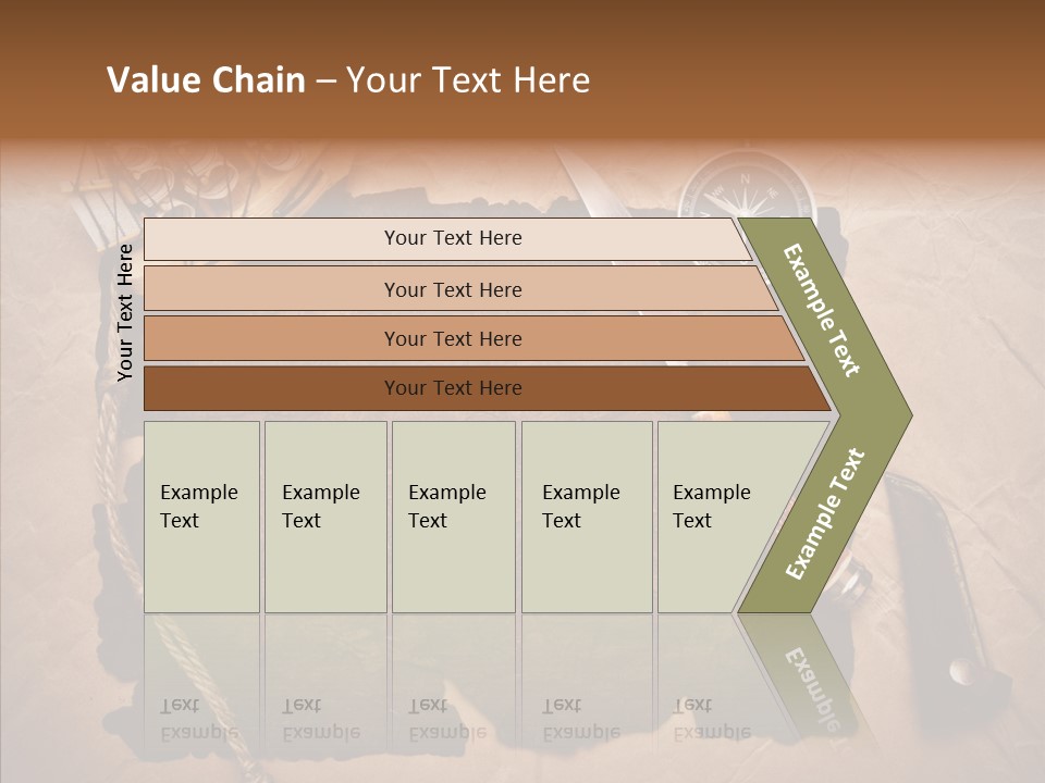 Pirate Europe Rope PowerPoint Template