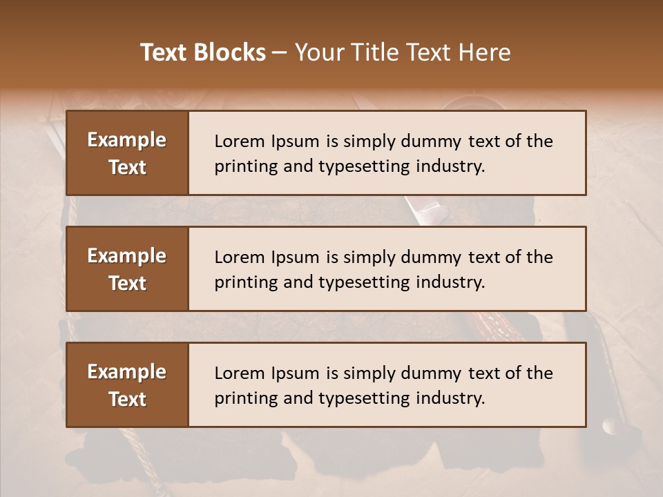 Pirate Europe Rope PowerPoint Template