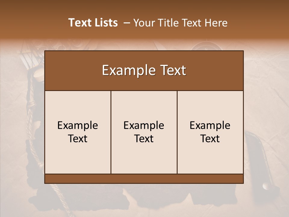 Pirate Europe Rope PowerPoint Template