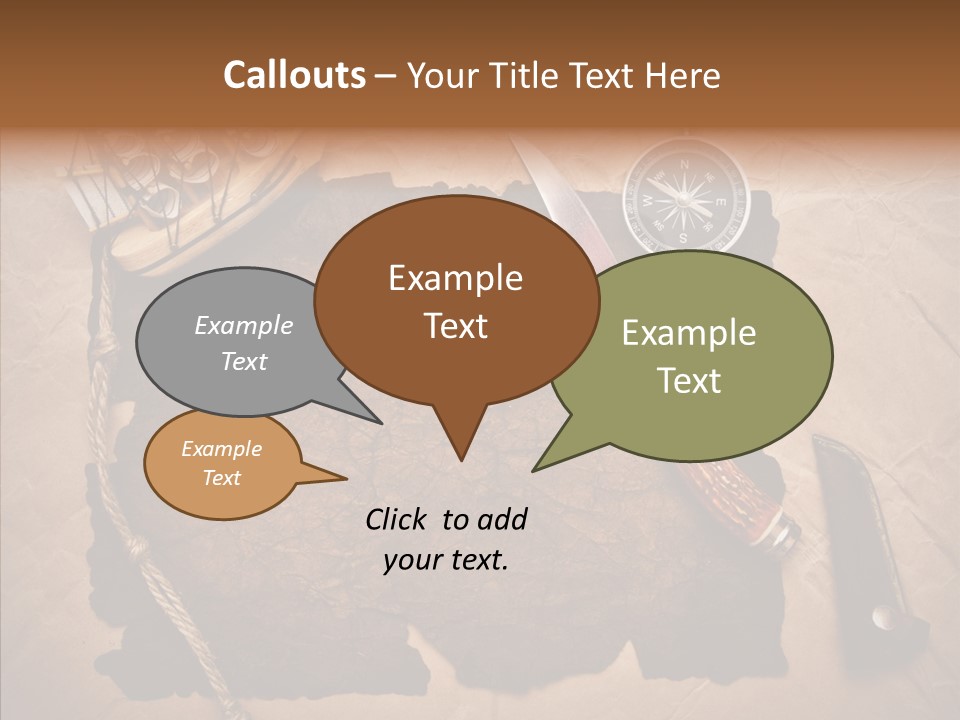 Pirate Europe Rope PowerPoint Template