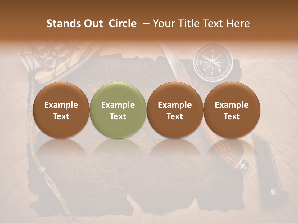 Pirate Europe Rope PowerPoint Template