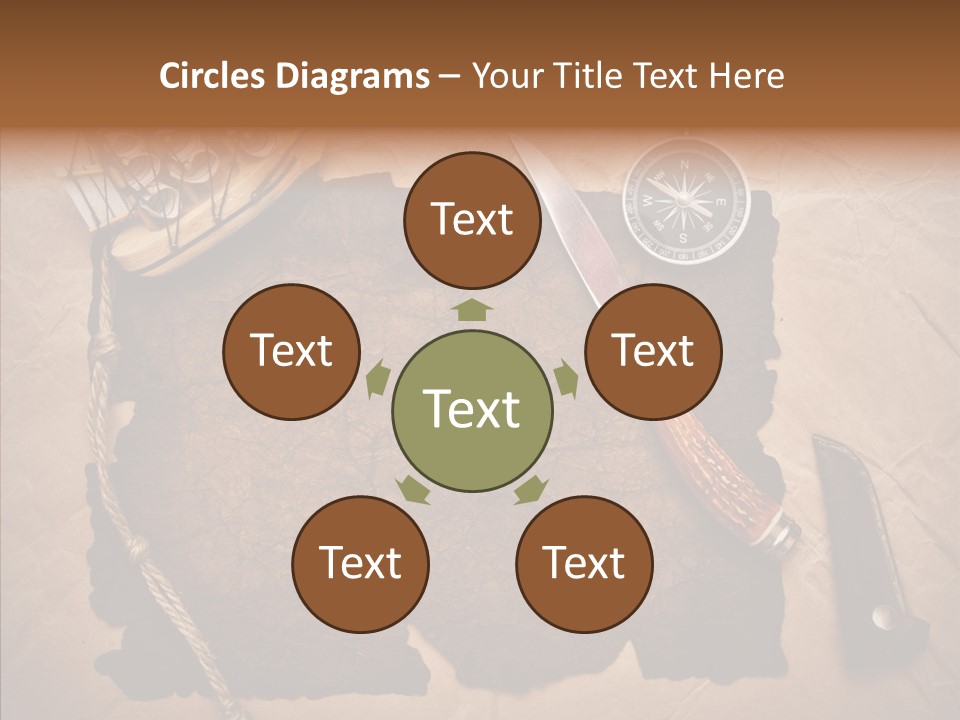 Pirate Europe Rope PowerPoint Template