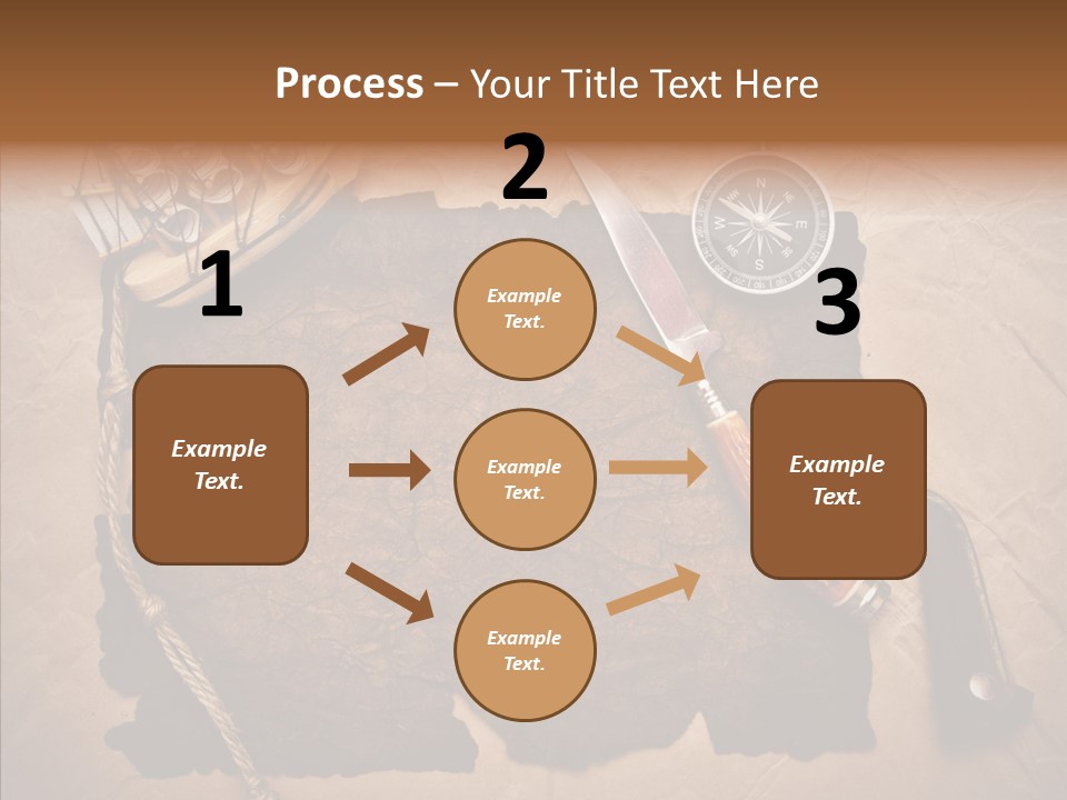 Pirate Europe Rope PowerPoint Template