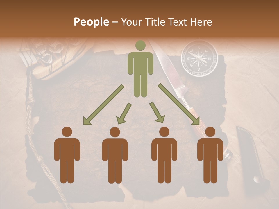 Pirate Europe Rope PowerPoint Template