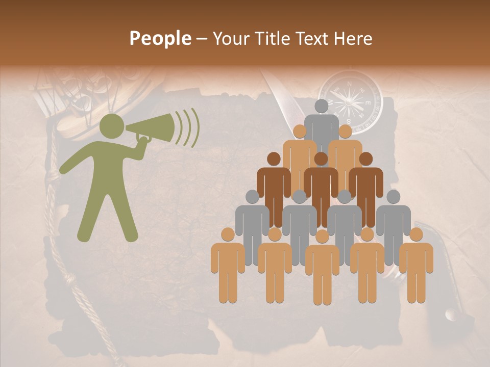 Pirate Europe Rope PowerPoint Template