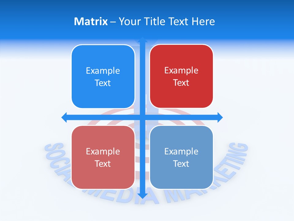 Communication Target Gathering PowerPoint Template