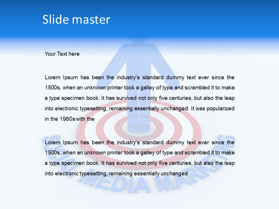 Communication Target Gathering PowerPoint Template