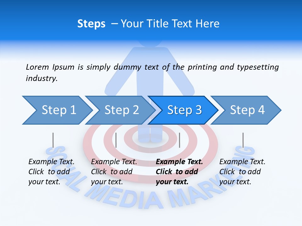 Communication Target Gathering PowerPoint Template