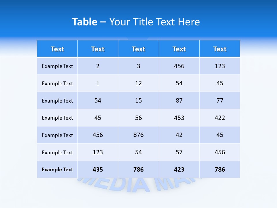 Communication Target Gathering PowerPoint Template
