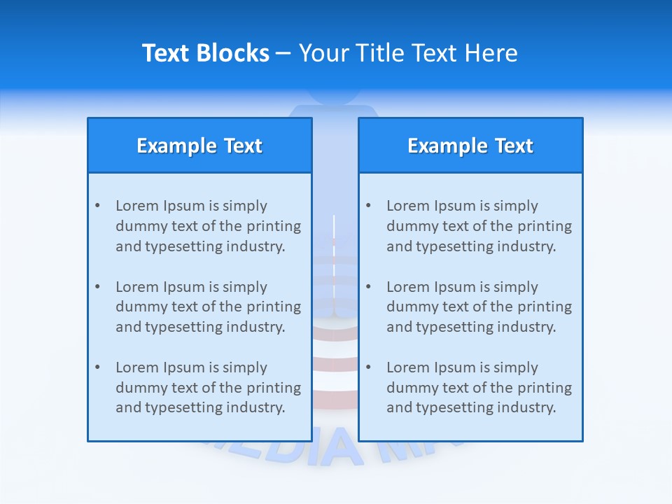 Communication Target Gathering PowerPoint Template