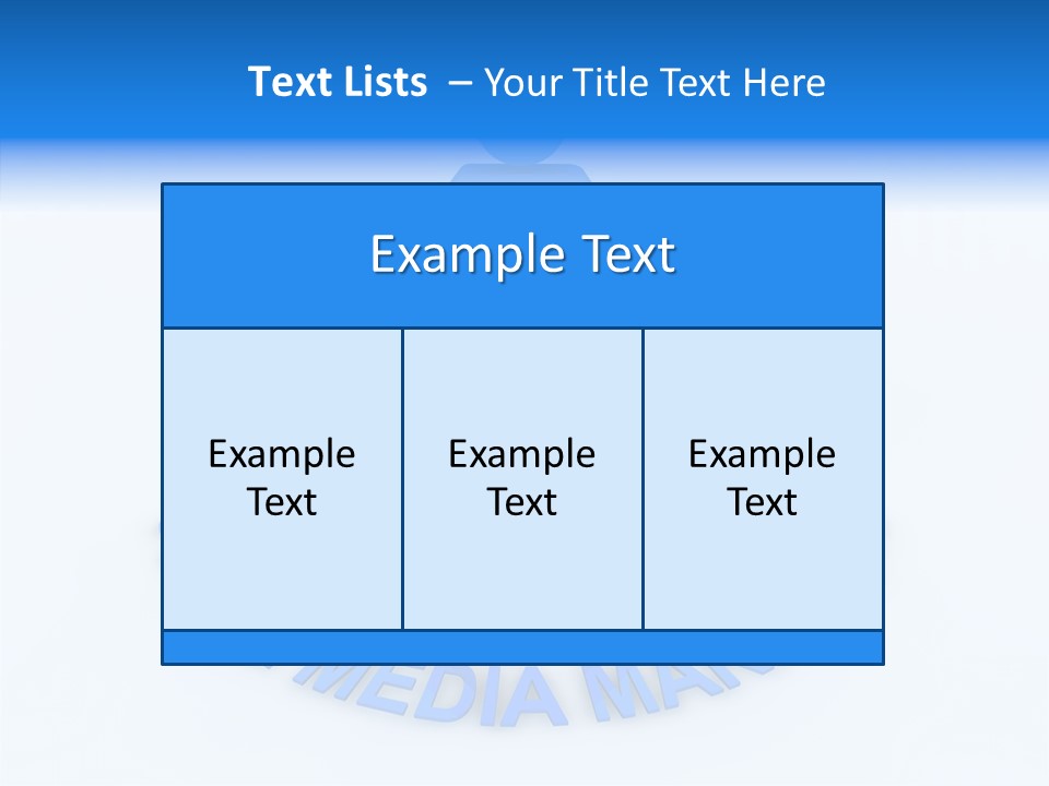 Communication Target Gathering PowerPoint Template