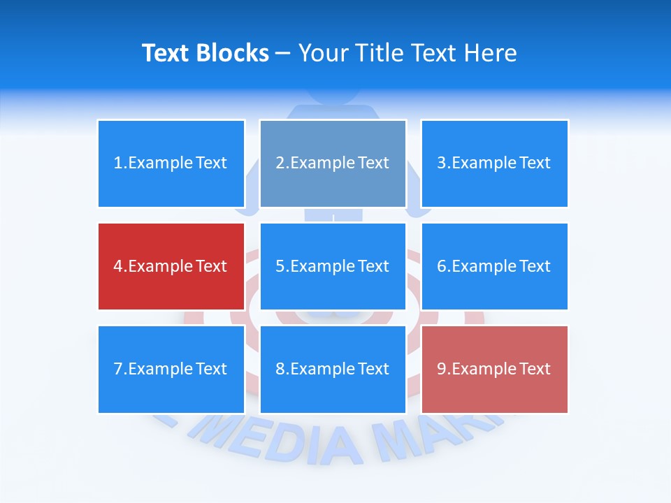Communication Target Gathering PowerPoint Template