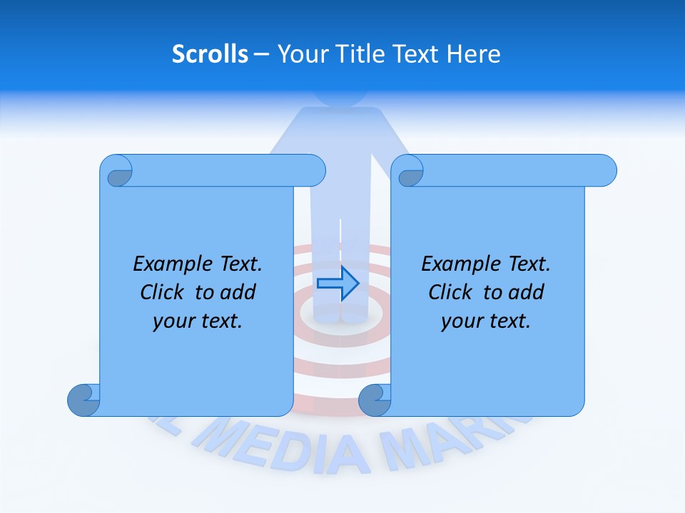 Communication Target Gathering PowerPoint Template