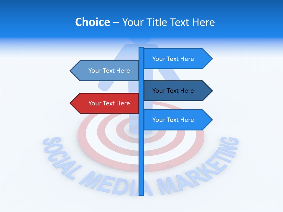 Communication Target Gathering PowerPoint Template