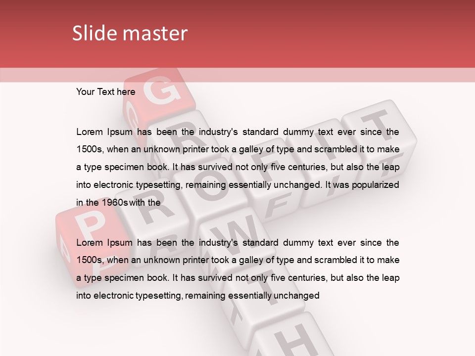 Icon Concept Growth PowerPoint Template