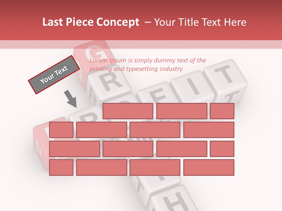Icon Concept Growth PowerPoint Template