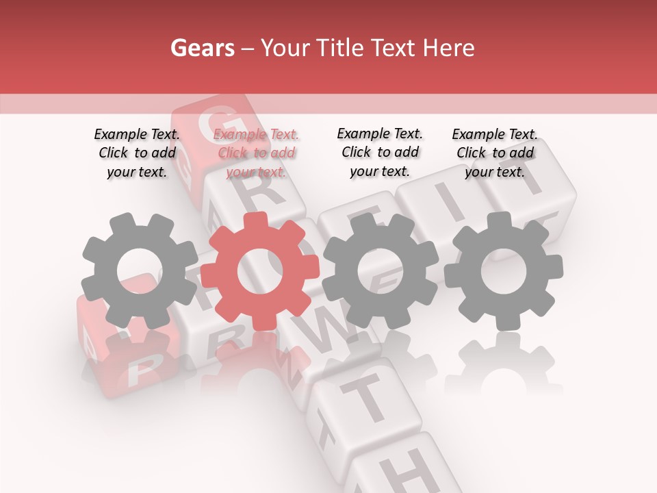 Icon Concept Growth PowerPoint Template