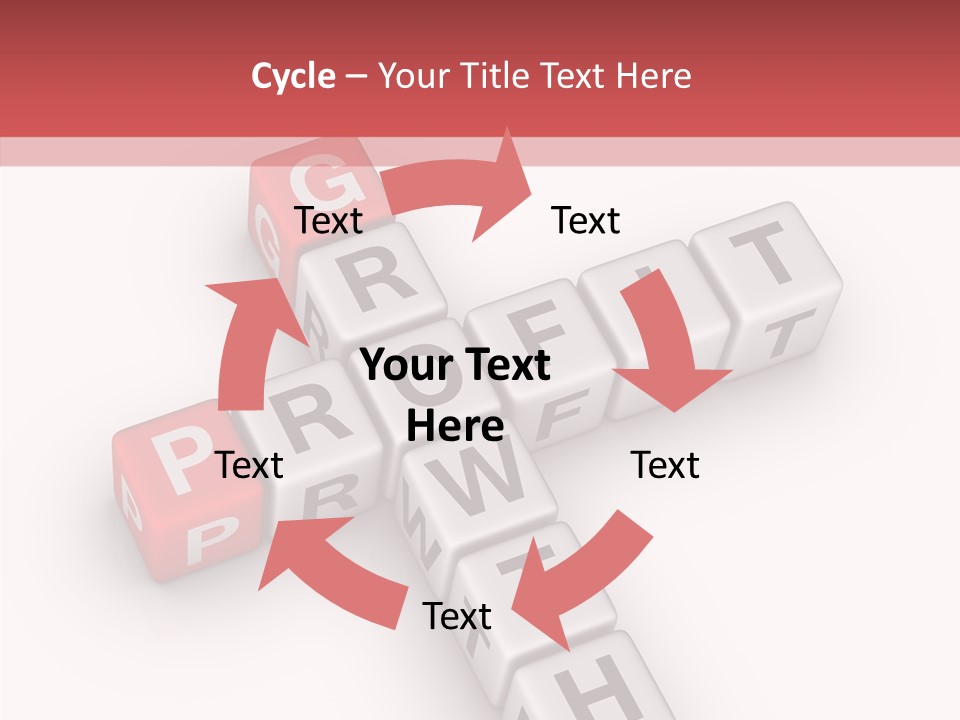 Icon Concept Growth PowerPoint Template