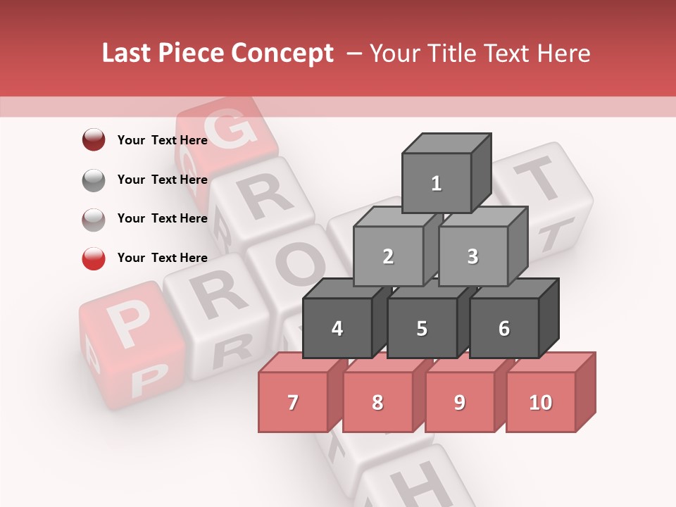 Icon Concept Growth PowerPoint Template