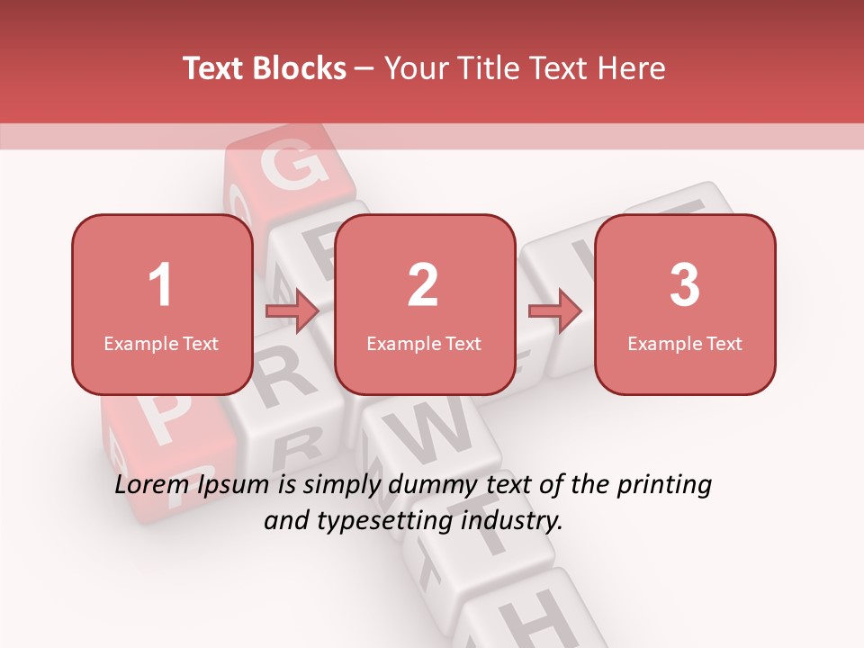 Icon Concept Growth PowerPoint Template