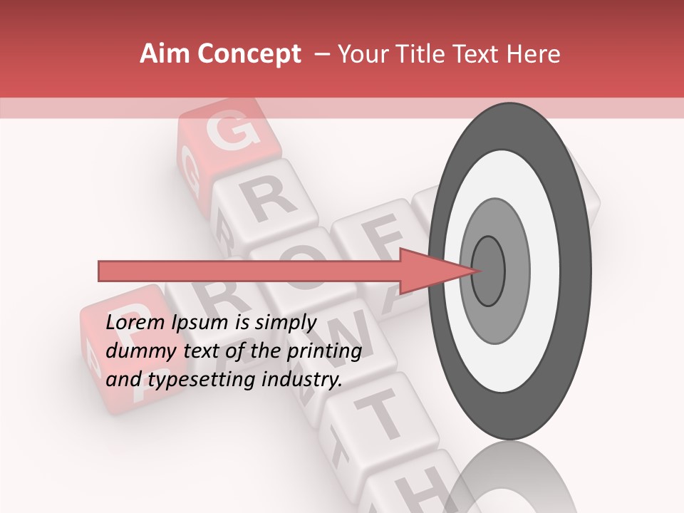 Icon Concept Growth PowerPoint Template