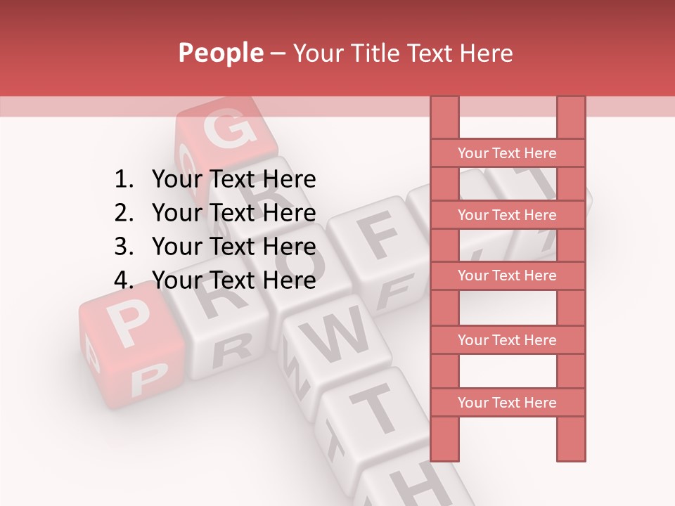 Icon Concept Growth PowerPoint Template