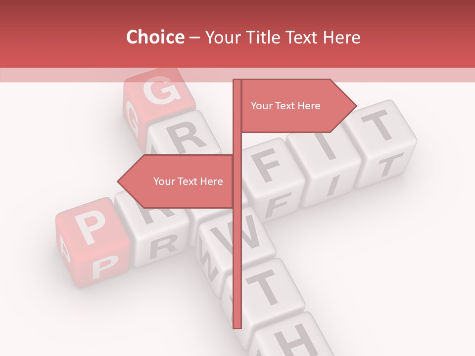 Icon Concept Growth PowerPoint Template