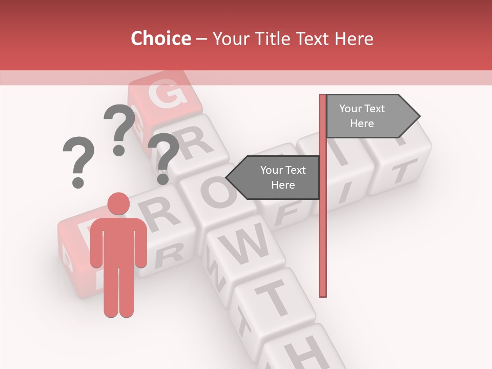 Icon Concept Growth PowerPoint Template