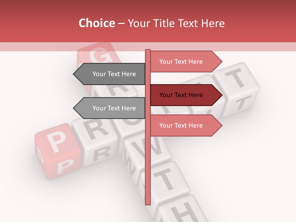 Icon Concept Growth PowerPoint Template