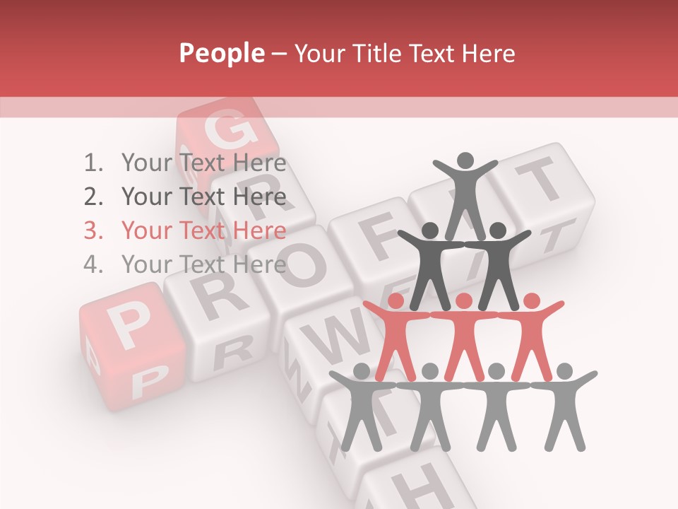 Icon Concept Growth PowerPoint Template