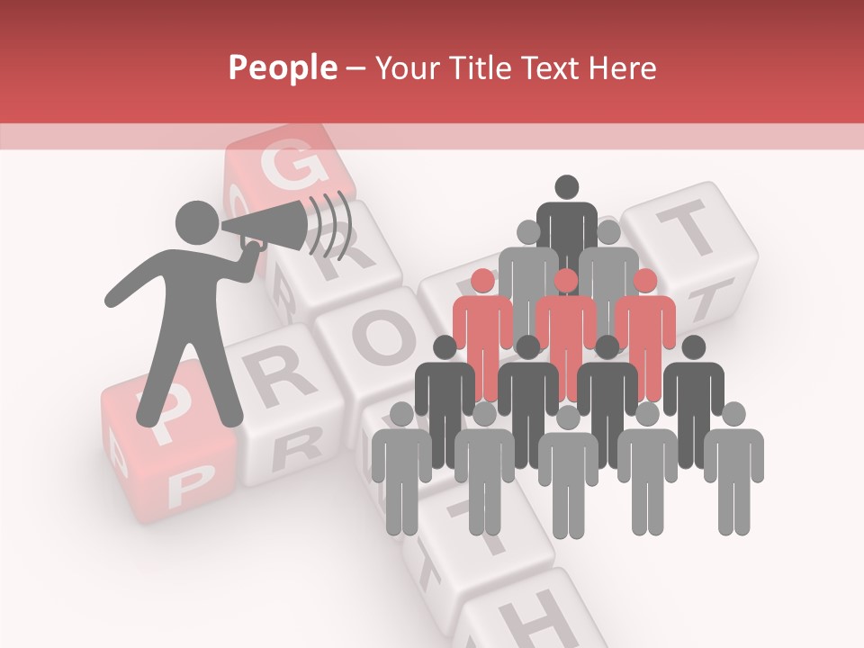 Icon Concept Growth PowerPoint Template