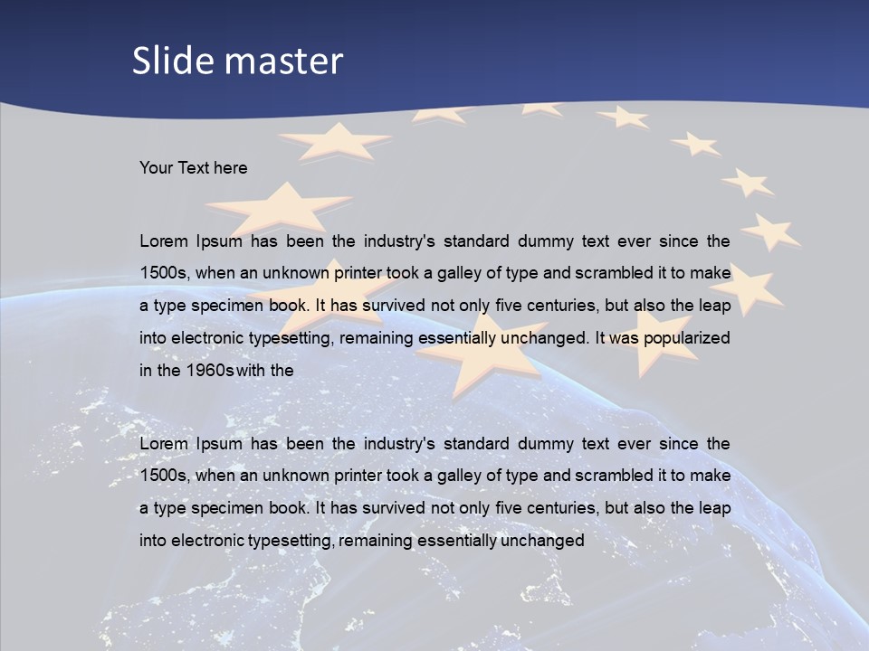 Backgrounds Mountains Physical PowerPoint Template