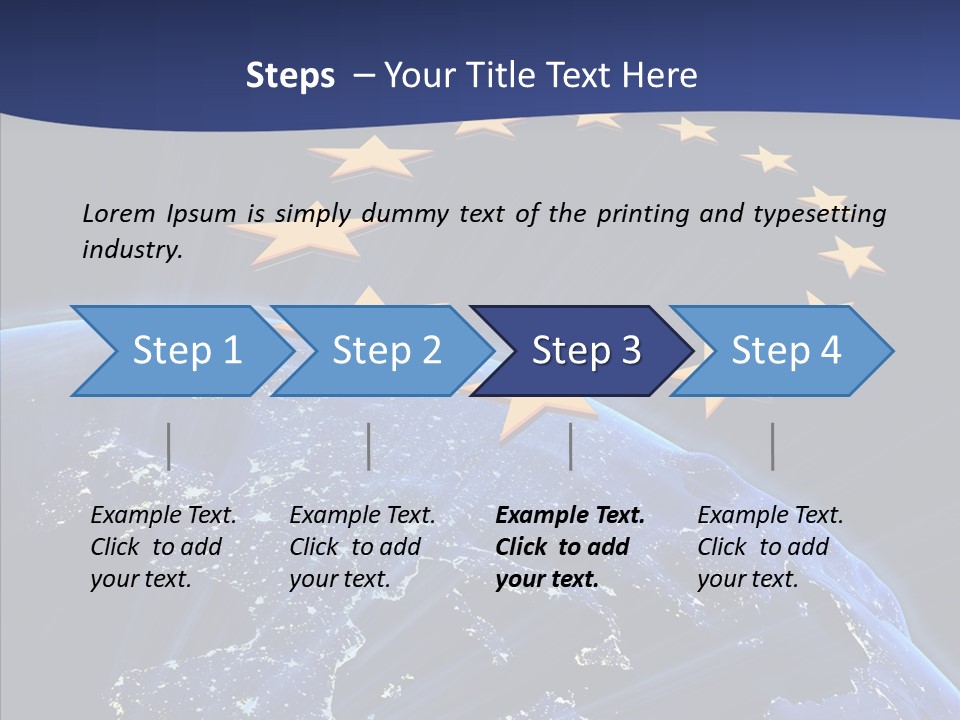 Backgrounds Mountains Physical PowerPoint Template
