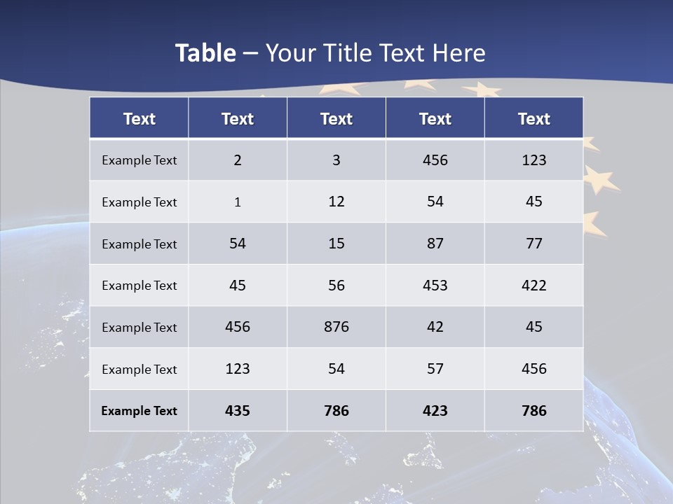 Backgrounds Mountains Physical PowerPoint Template