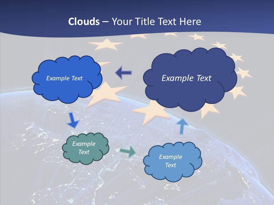 Backgrounds Mountains Physical PowerPoint Template