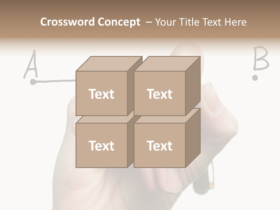 Business Consultant Worker PowerPoint Template