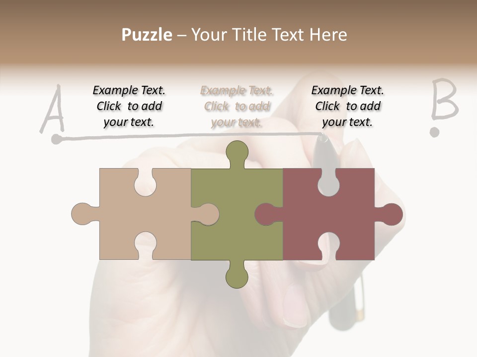 Business Consultant Worker PowerPoint Template