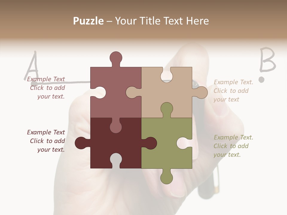 Business Consultant Worker PowerPoint Template