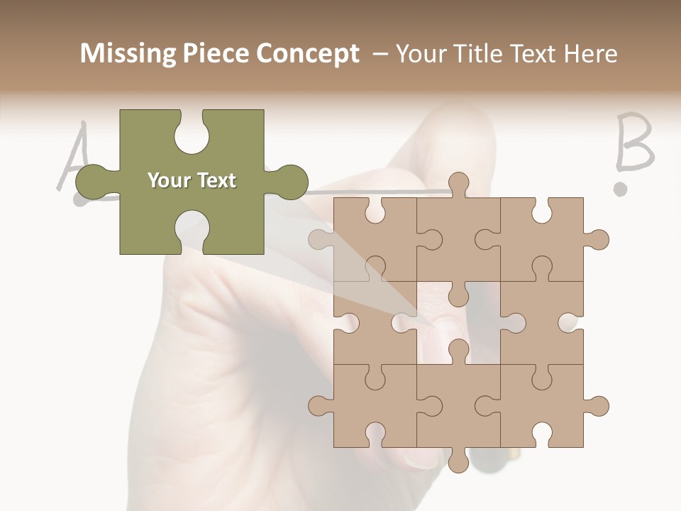 Business Consultant Worker PowerPoint Template