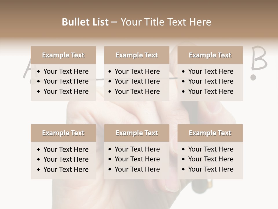 Business Consultant Worker PowerPoint Template
