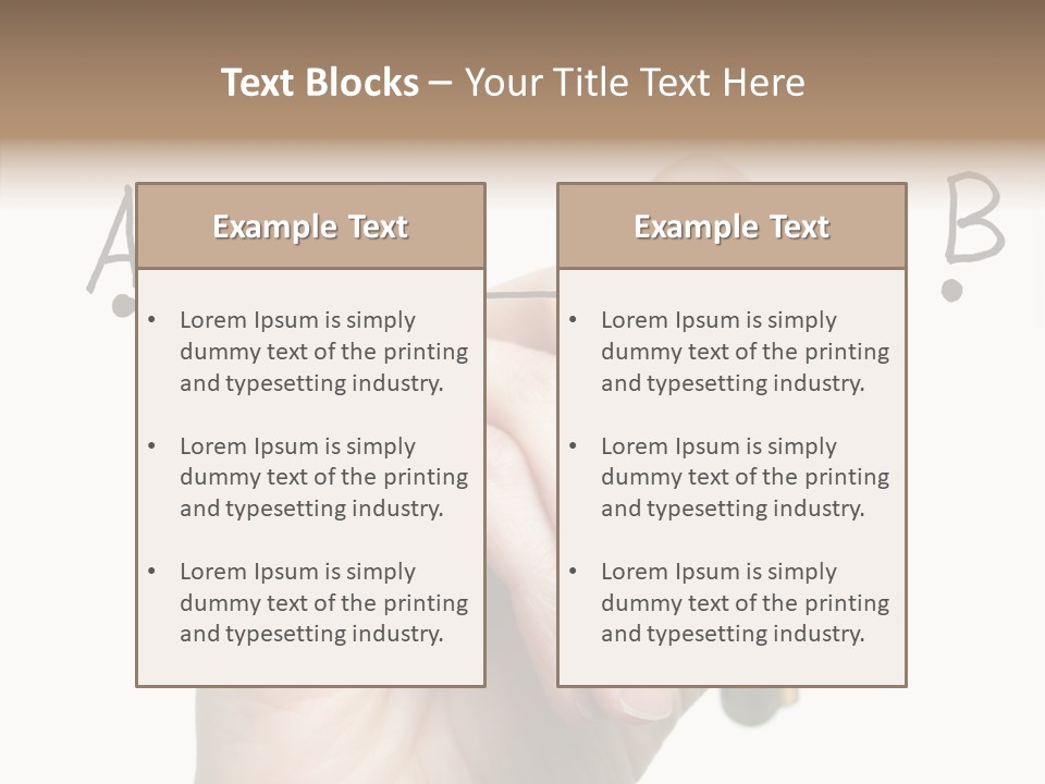 Business Consultant Worker PowerPoint Template