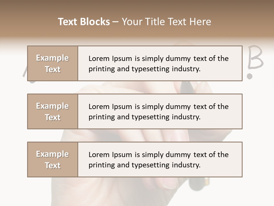 Business Consultant Worker PowerPoint Template