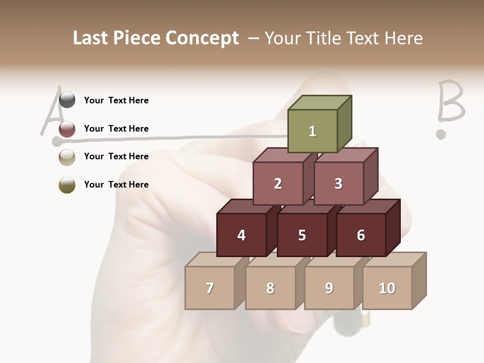 Business Consultant Worker PowerPoint Template